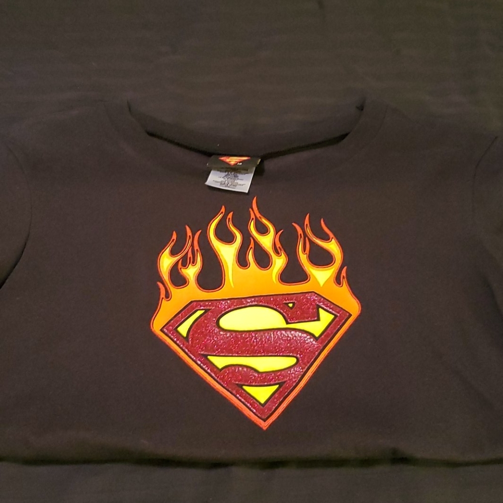 NWOT Ladies Superman T-shirt